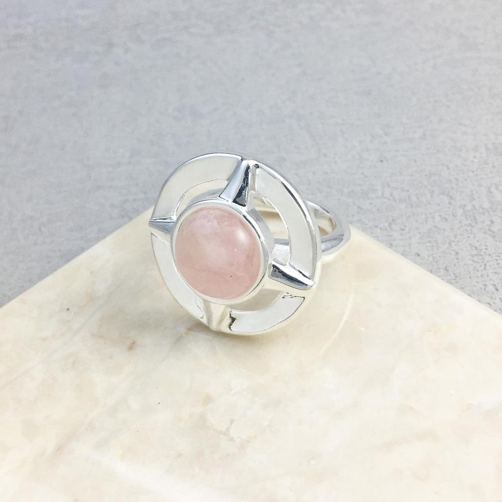 UNOde50 Silver Plated Pearl Star Ring: Elegant Gift for Her