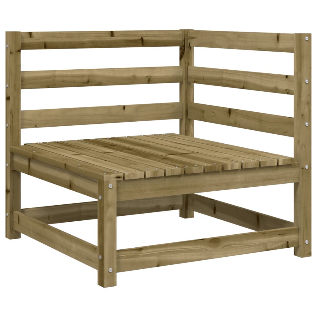 4 Piece Garden Sofa Set Pressure Treated Pine Wood