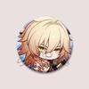 Honkai Star Rail Mydei Icons Acrylic Brooch Cartoon Figure Lapel Pin Badge for Women Men Clothing Bag Accessories Jewelry Decor