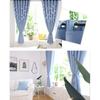 Hollow Out Flower Window Curtain for Shading Home Decoration