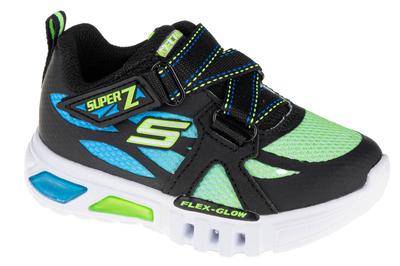 Flex-Glow Lowex, for Boy Black Sneakers