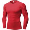 Men's PRO Quick-Dry Long Sleeve Sports Tights for Running, Training, and Basketball