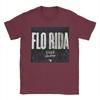 Retro Flo Rida TShirt For Unisex WoUnisex Round Neck Short Sleeve Top Tee Cotton Summer Clothing