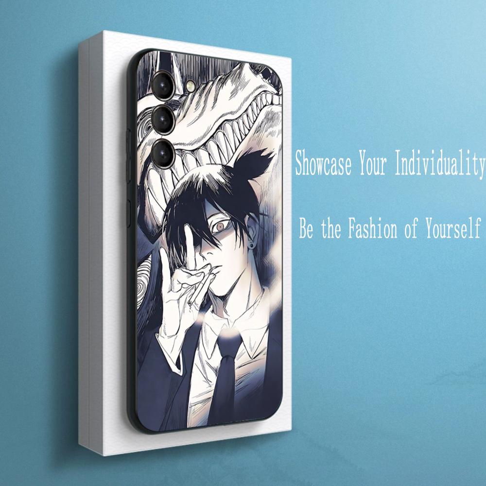 Handsome Hayakawa aki cool anime man Phone Case For Samsung Galaxy S25 S24 S23 S22 S21 S20 Plus Ultra Note20 Soft Black