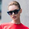 Twooo 113003 New Fashion Square Colorful Plastic Frame Women Sunglasses 2022