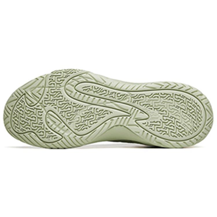 New Anta Airspace 3 Cushioning Anti Slip And Wear Resistant Low Top Performance Basketball Shoes Green 112211608-5