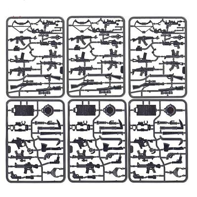 Locking Military Ww2 Special Soldiers Sniper Guns SWAT Police Action Figures Weapons Military Model Building Blocks Mini Toy Kit