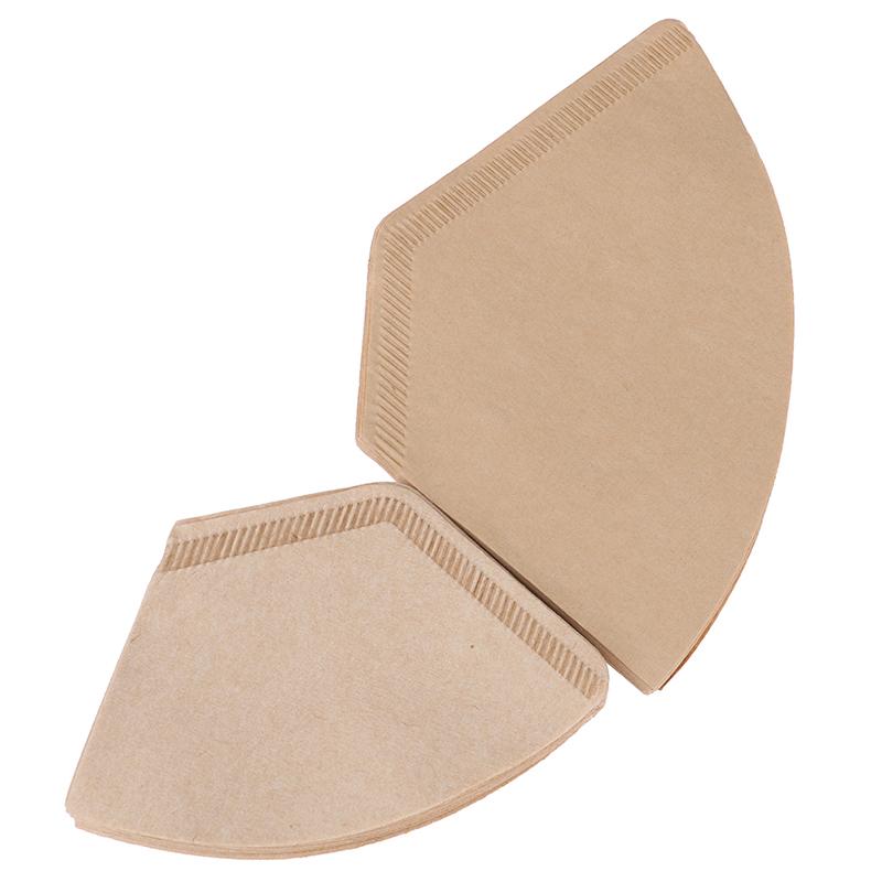 40 ks ekologických nebělených originálních dřevěných ručních dripperů na kávu