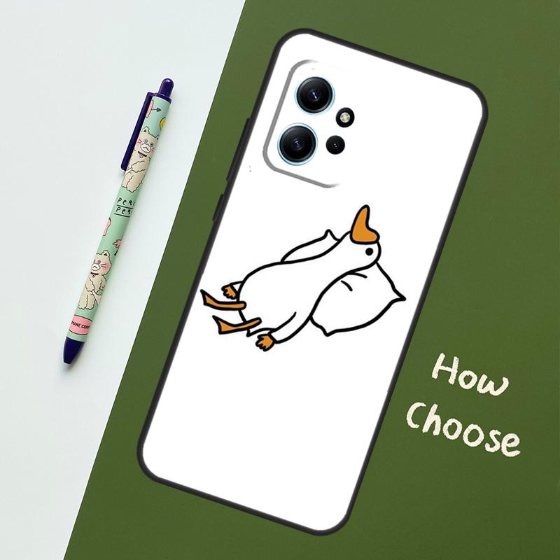 

Мультяшный чехол-пенал с уткой для Xiaomi Redmi Note 15 Pro Plus 14 13 10 11 12 Чехол для Redmi 15C 15 13C 12C 14C 10C Redmi Note 15 5G