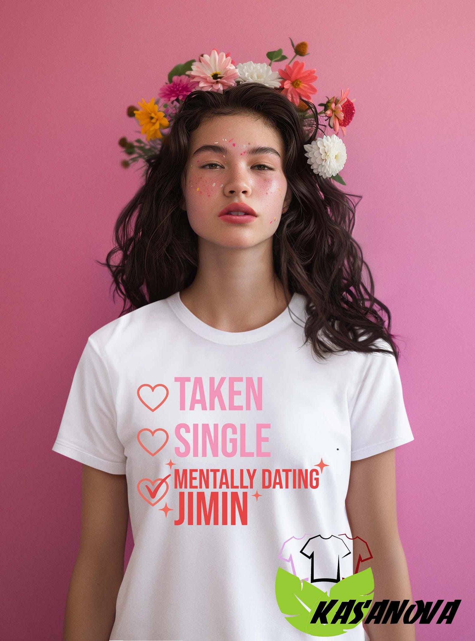 Mentally Dating Jimin T-Shirt, K-Pop Graphic Tee 2XL