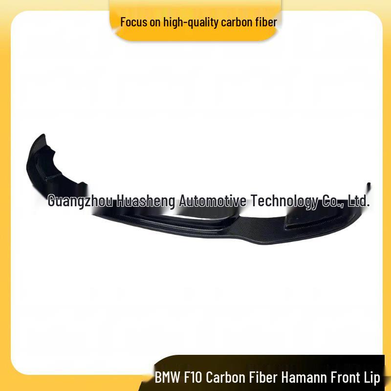 BMW 5 Series F10 M5 Carbon Fiber Front Lip Spoiler