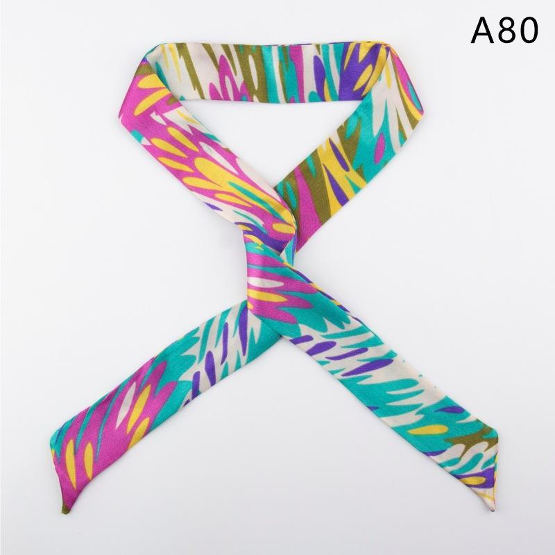 Silk Scarves Versatile Tied Bags, Long Strips, Small Silk Scarves, Bows, Headbands, Streamers, Gift Boxes, Gift Straps.