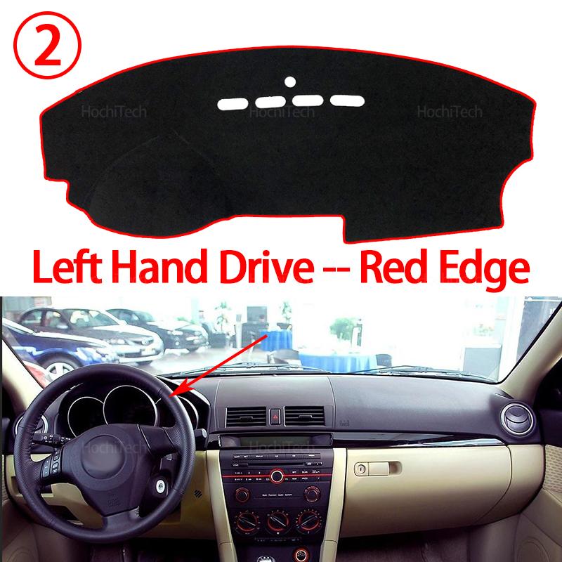 

Для Mazda 3 BK Mazda3 2003-2009 MK1 Высококачественный коврик на приборную панель, накладка-дашмат, коврик-солнцезащита, ковер, аксессуары