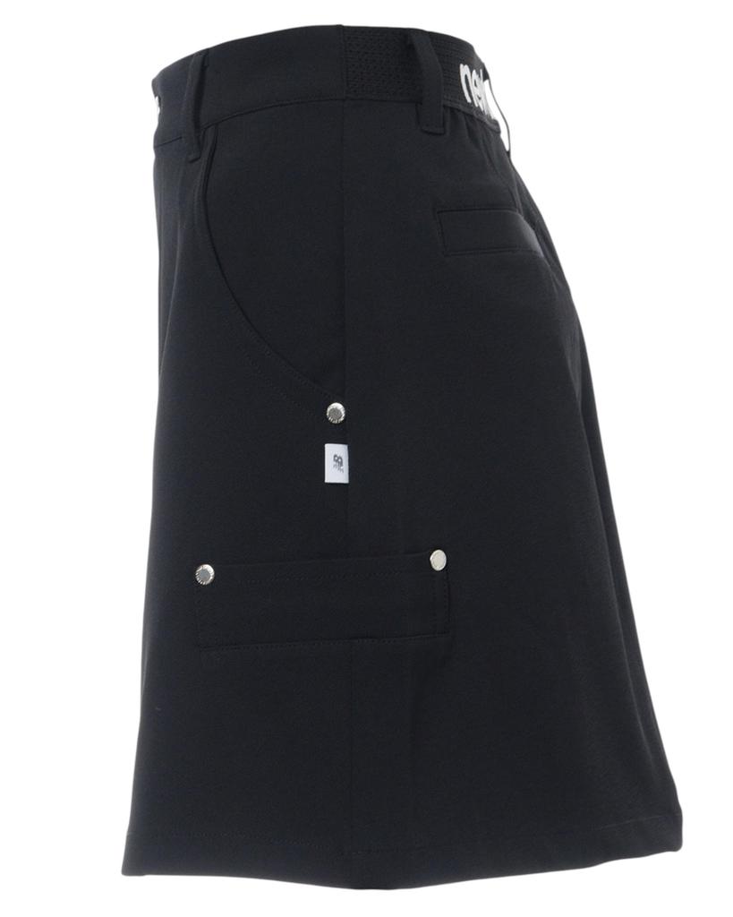 Golf Cargo Skirt Freehand Logo 00 [New Balance] (Stretchable, Print) / Women's / 012-6134503 010_Black [XS]