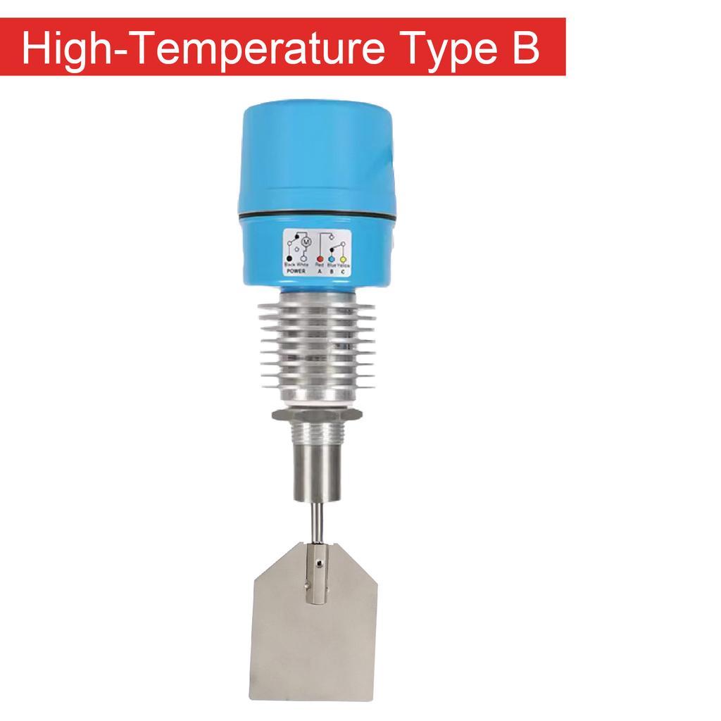 SR80 Rotary Paddle Level Switch High Temperature Threaded Sensor Silo Material Level Control Bulk Solid Indicator