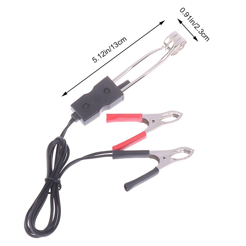 Car Alligator Clips Heater Auto Electric Tea Coffee Water Heater Dc 12V/24V 20W Cigarette Lighter Adapter Portable Heater