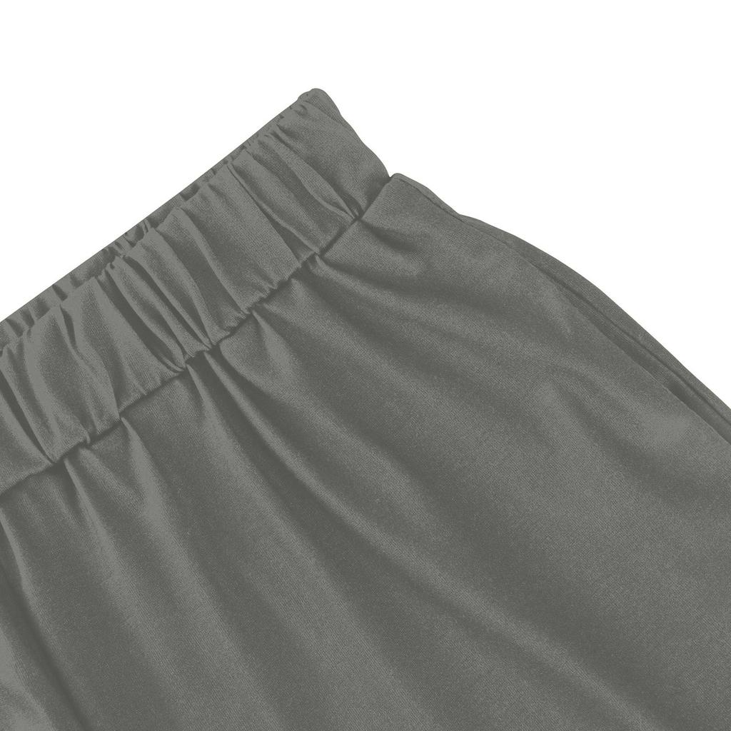 Damen Jogging Mode Rundhals Kurzarm Gürtel Lose Hosen Trainingsanzug