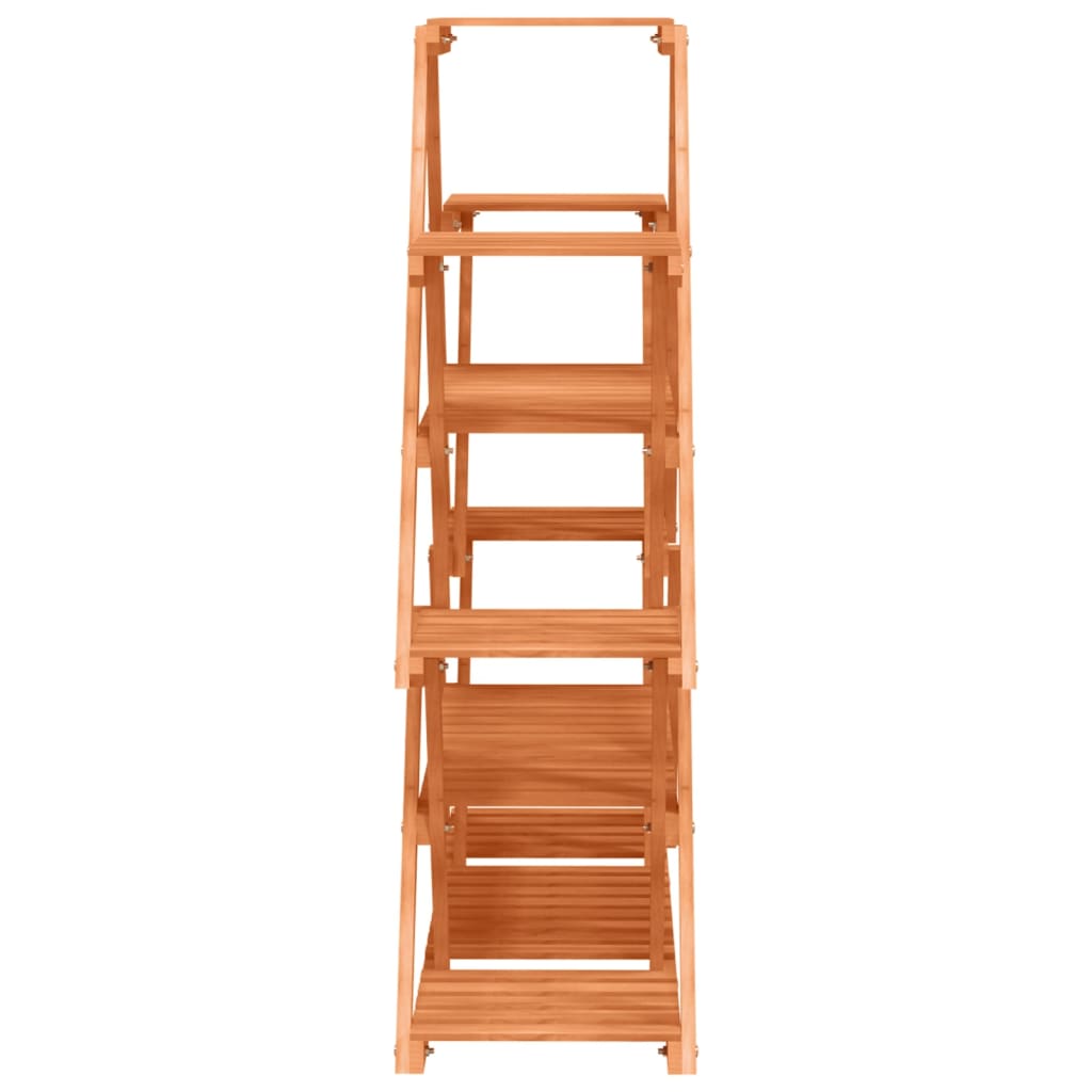 vidaXL Blumenständer 110x25x105 cm Massivholz Tanne