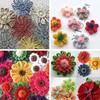 9Pcs Knitting Loom Set Flower Pattern Maker Wool Yarn Needle Knit Craft Tool DIY top sale