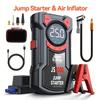PAIVIROKU Starter Portabil cu Pompă de Aer 5000A Vârf Cutie de Pornire 150PSI Pachet Baterie Umflare Digitală Anvelope Starter Portabil Baterie Auto