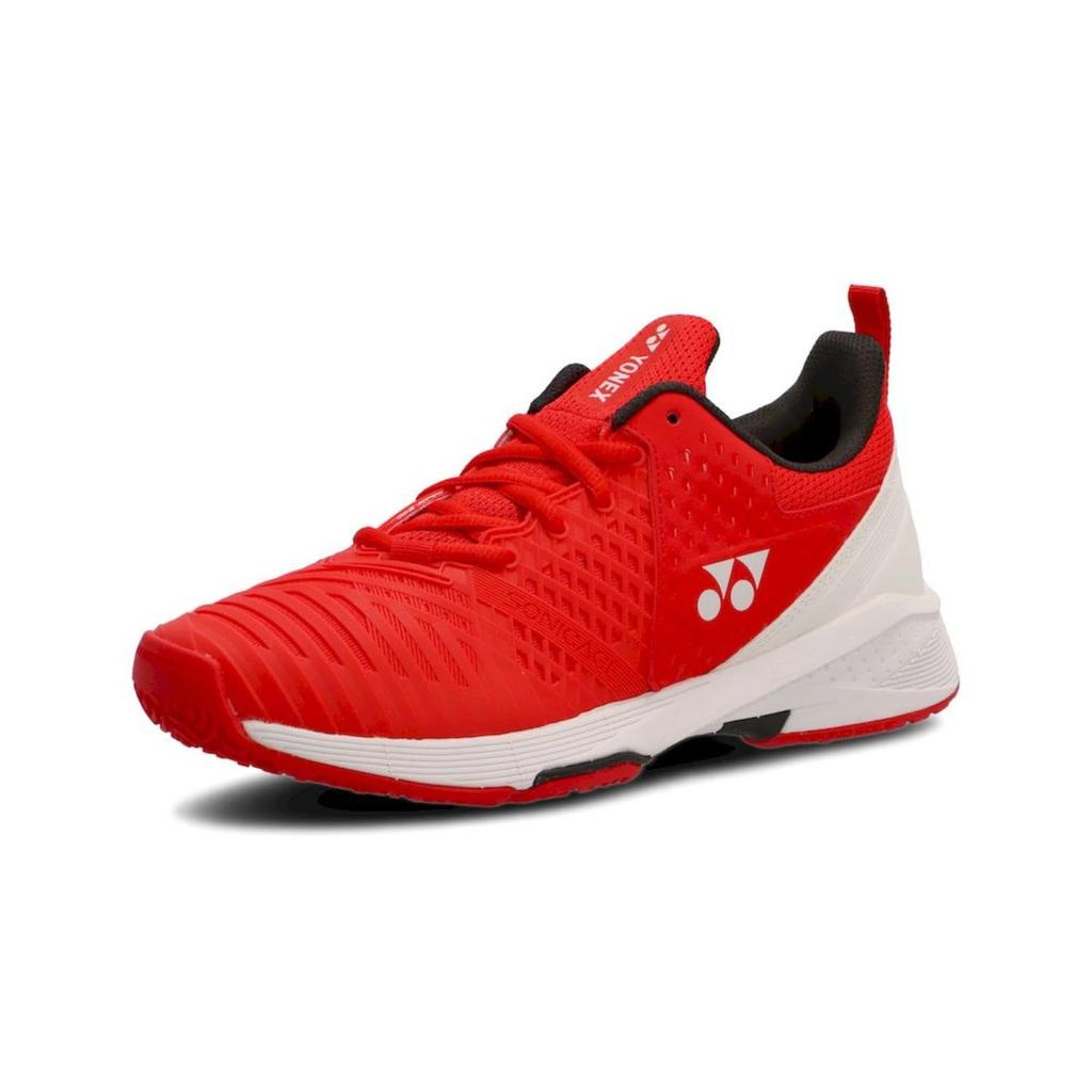 Tennis Shoes Power Cushion Sonicage 3MGC Cm [Yonex] Red/White 25.5
