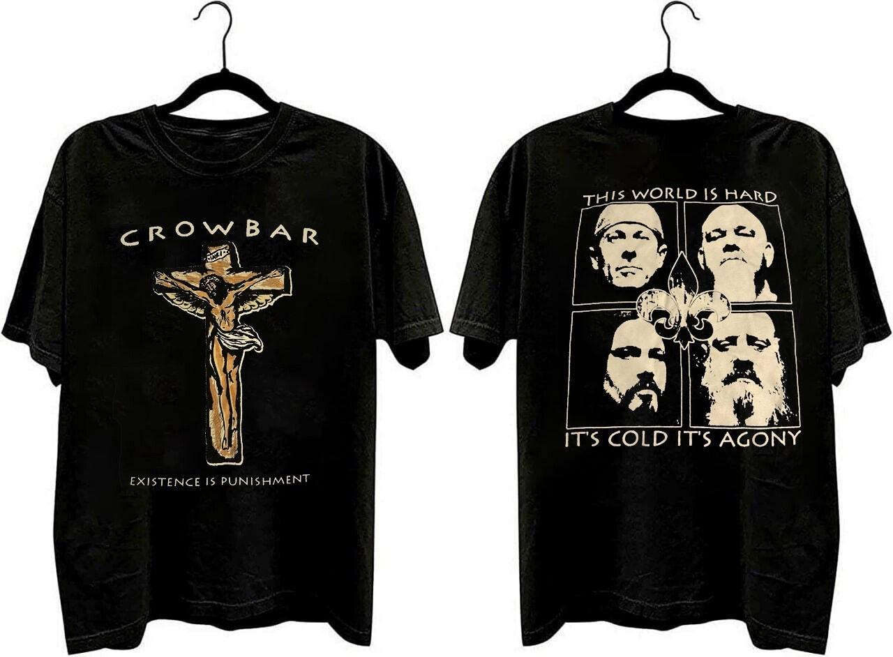 CROWBAR metal band unisex classic black short sleeve tee QT7174 XXXL