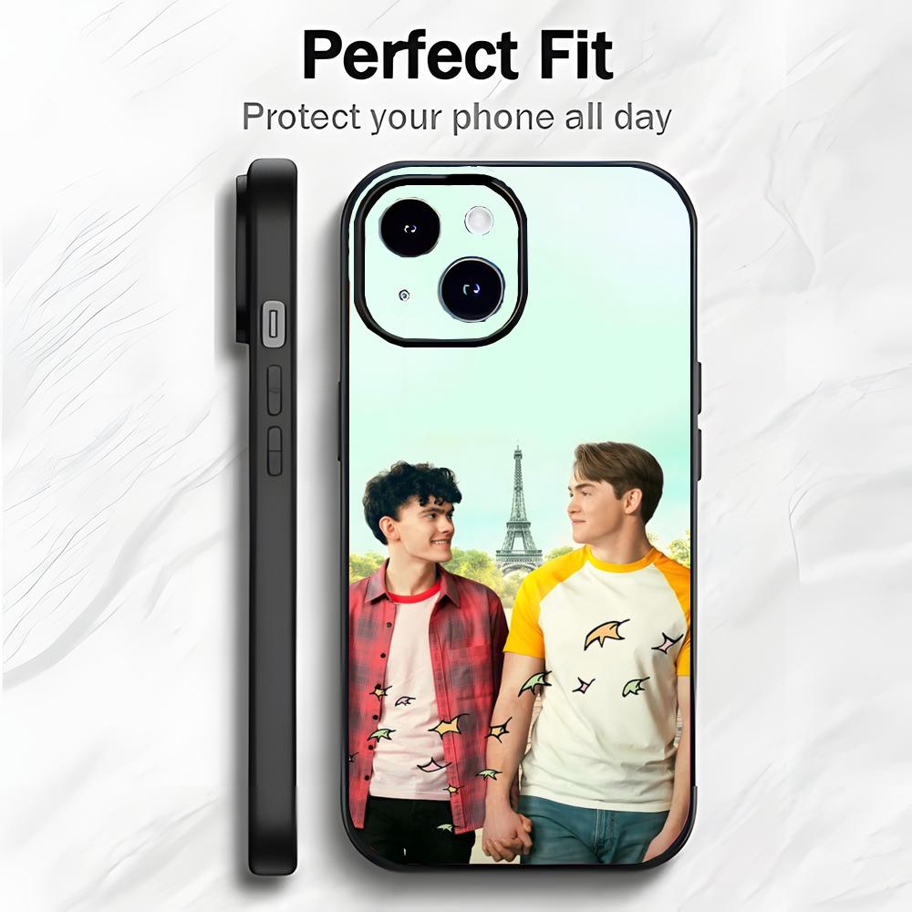 Süß Romantisch Britische TV H-Heartstopper Handyhülle Handyhülle Weiche Verpackung Leicht Für iPhone17 16 15 14 13ProMax