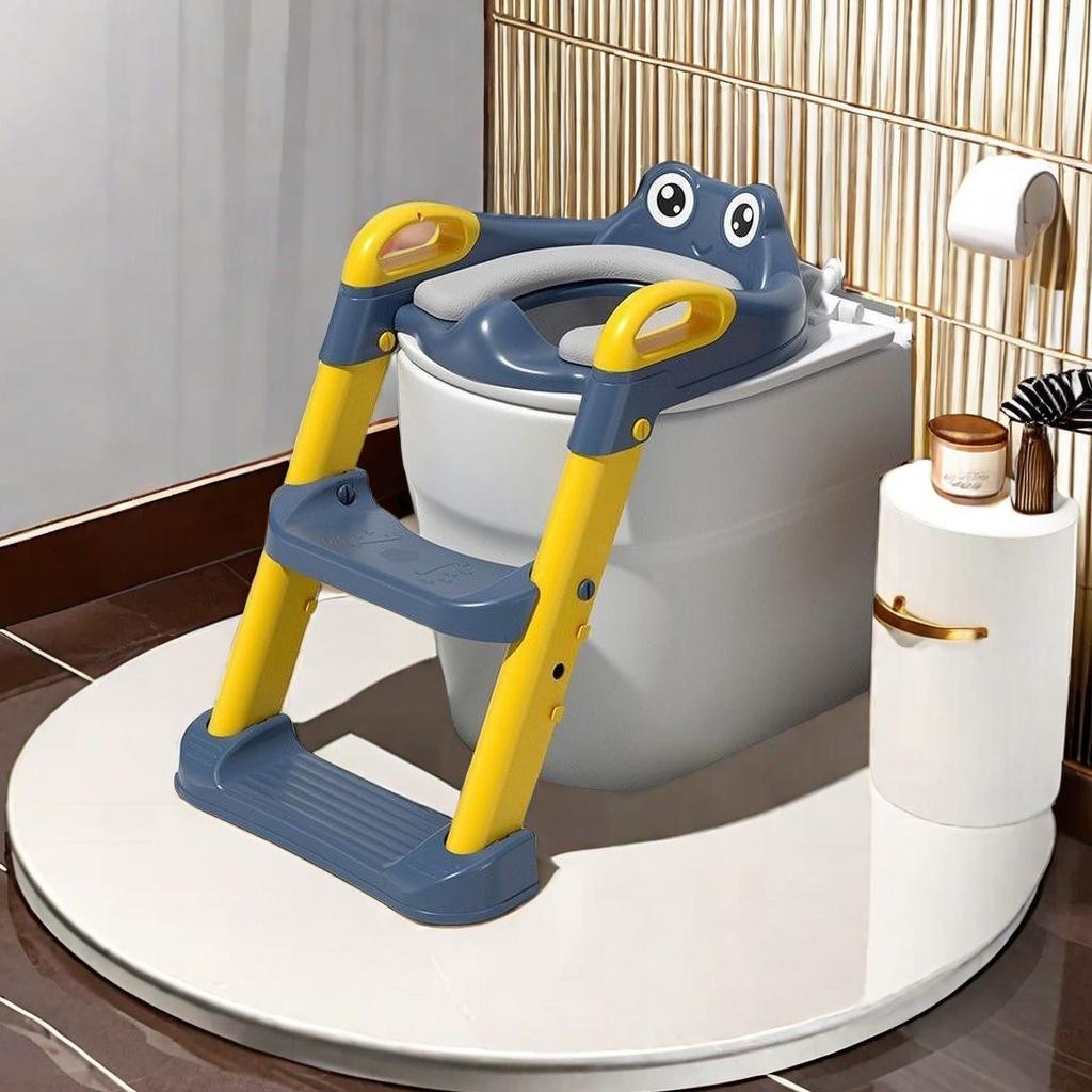 Trapezoidal Potty Seat & Step Stool for Kids