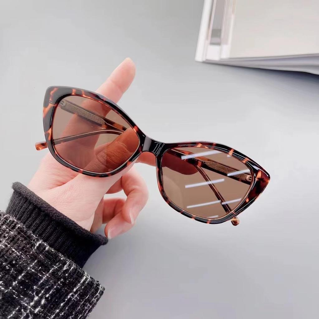 Material Sunglasses Female Cat Eye Shape Uv400 Protection Men Sun Glasses Fashion Trendy Sun Glass For Man