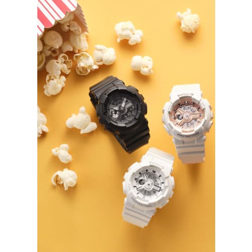 Casio Baby-G BA-110-7A3JF Women's White Watch