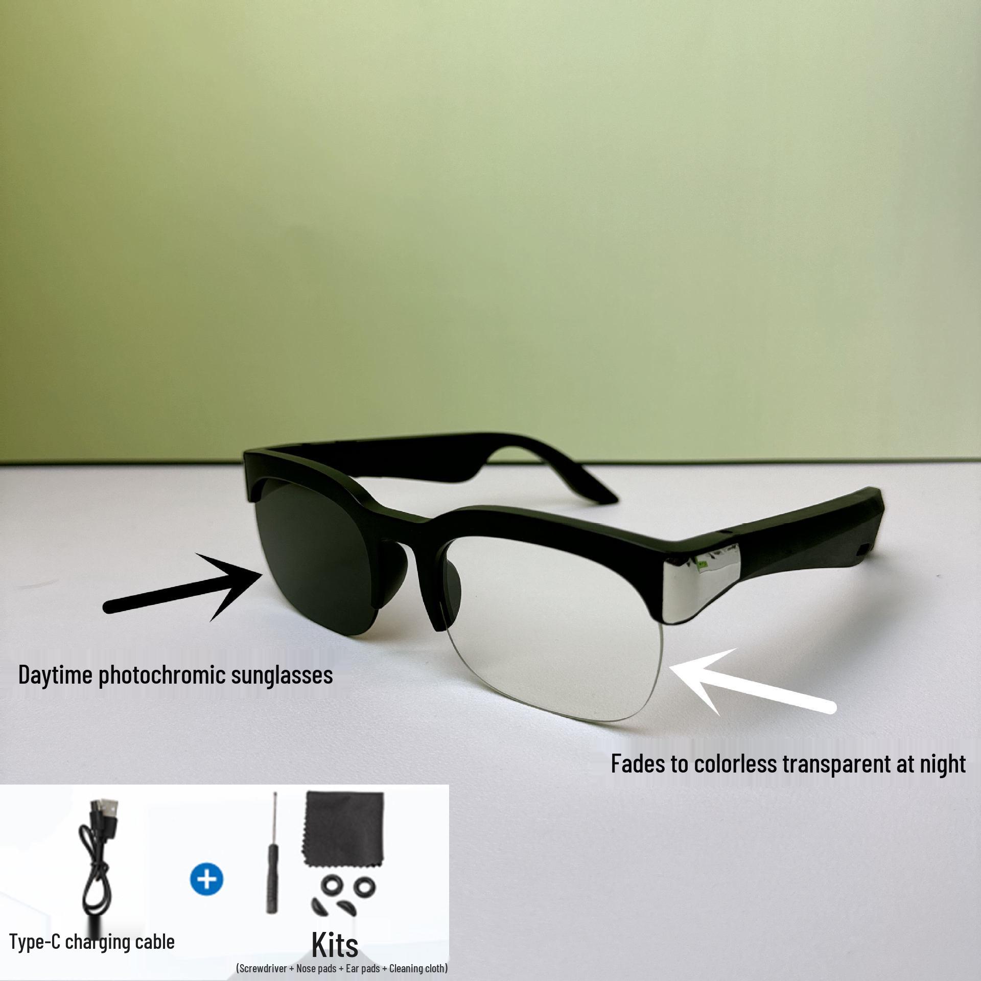 

Розумні окуляри Bluetooth: Бездротовий звук для спорту, їзди на велосипеді на відкритому повітрі, водіння, захист від синього світла