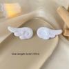 Angel Wing Plush Hair Clip Sweet Duckbill Clip Headdress Bangs Barrettes  Girls