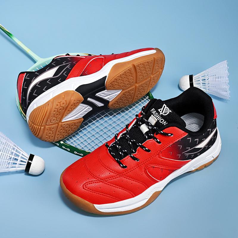 Kids' Lightweight Non-Slip Breathable Badminton & Tennis Training Shoes