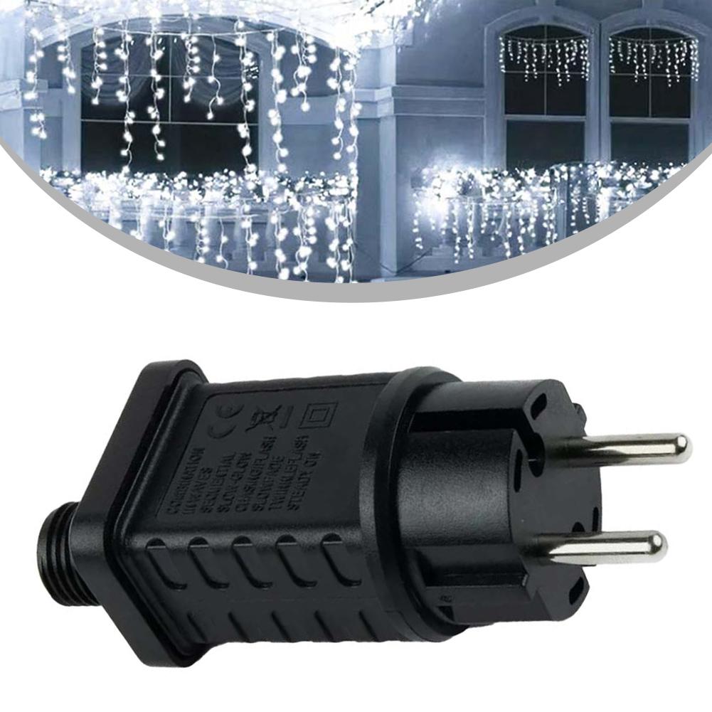 31V 3.6W EU-Plug Power Adapter LED Light Transformer Driver 8 Functional Lamp Driver Switch Adapter IP44 Waterproof Power Supply