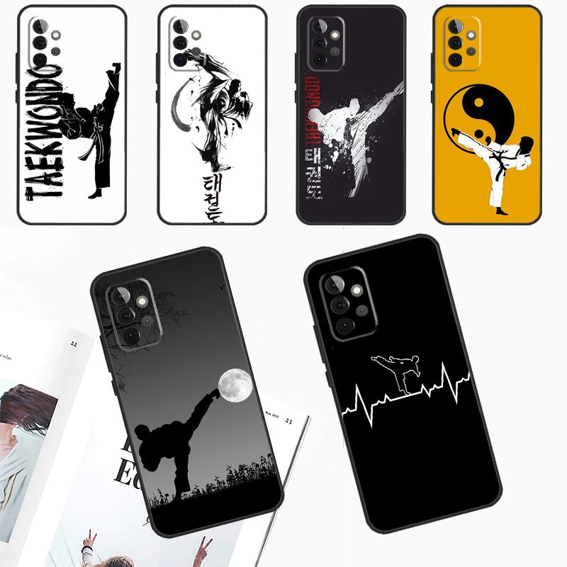 Kung Fu Taekwondo Karate Case For Samsung Galaxy A52 A32 A12 A14 A34 A54 A53 A33 A13 A51 A71 A15 A25 A35 A55 Cover