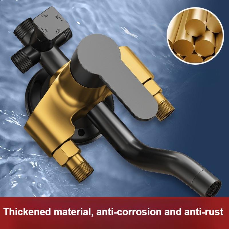 Supercharged Bathroom Bath Shower Mixer Faucet Set Shower Accessories Household Copper Nozzle Set Universal Shower Head System