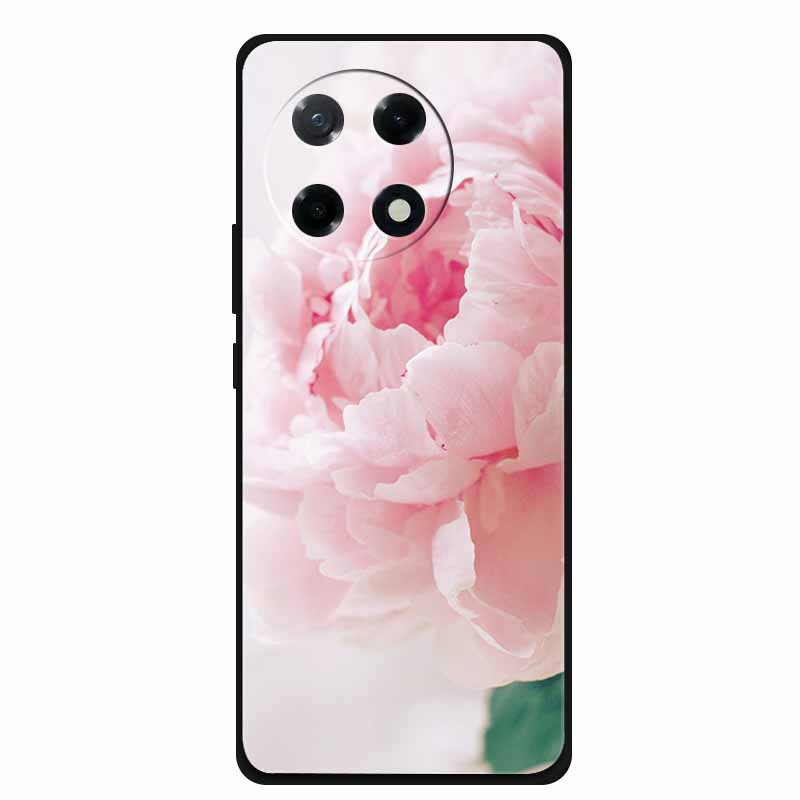 For Tecno Spark 30 Pro Case Luxury TPU Soft Silicone Back Cover Phone Cases on Spark30Pro KL7 Protector Bumper Love Flower Coque