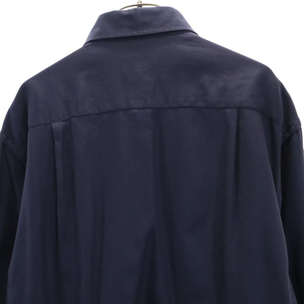 GUCCI made in Italy Long sleeve shirt S Navy system Men's Used