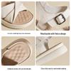 ZHR Women's Top-Grain Leather Platform Sandals EQ05