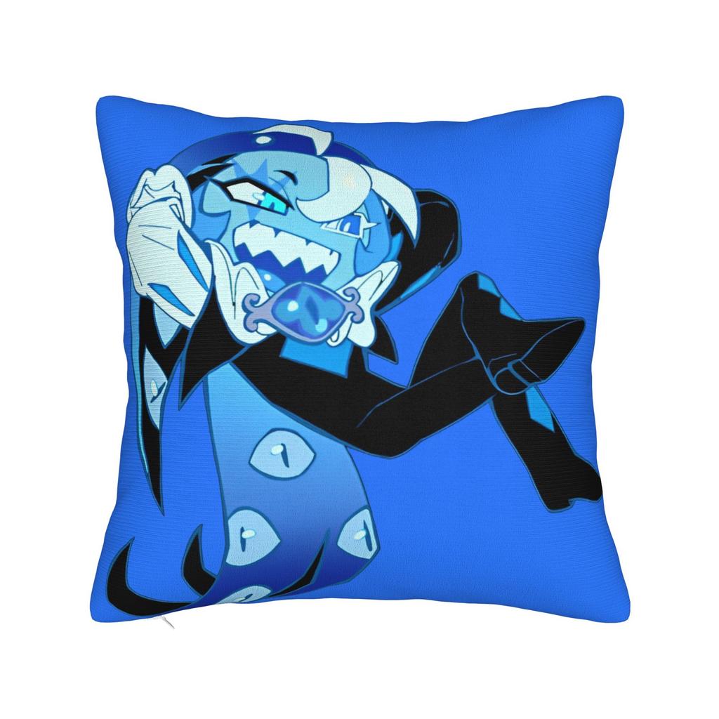 Shadow Milk Cookie Run Kingdom Square Pillow Covers Seat Cute Cartoon Anime Cushion Case Home Decoration Pillow Cover 45*45