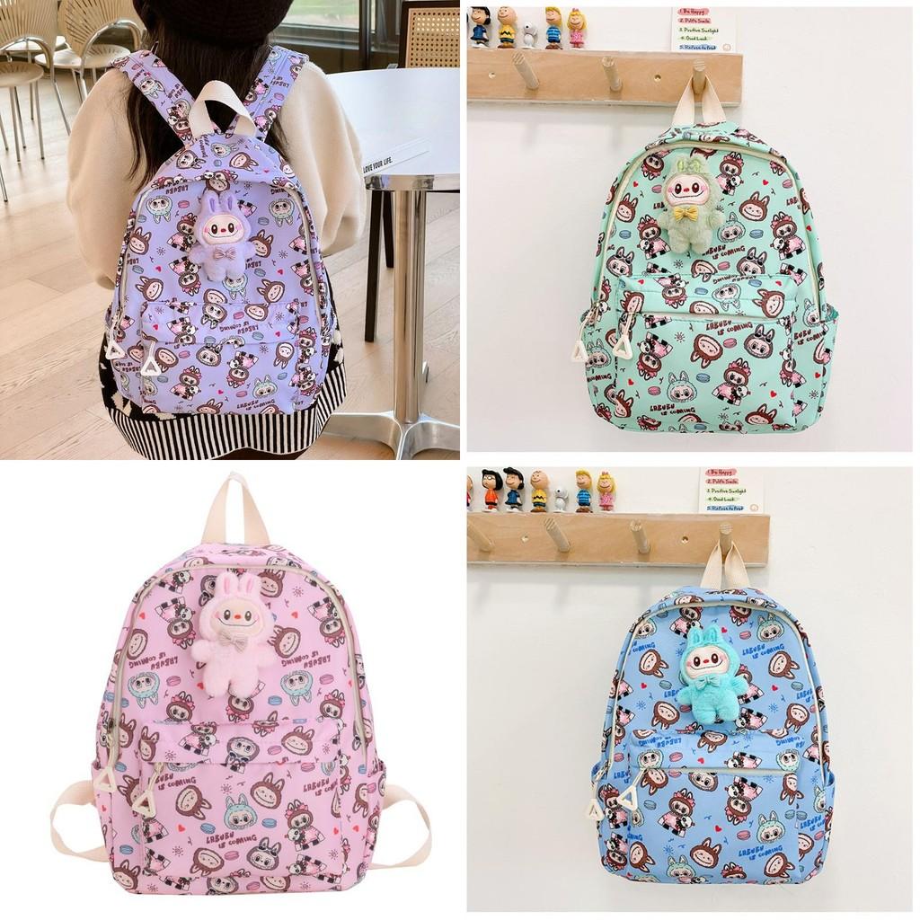 Adorable Cartoon Rabbit Plush Backpack For Kids Ideal For School And Outdoor Fun