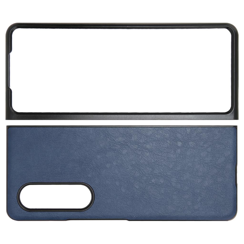 Business PU Leather Phone Case for Galaxy Z Fold 3 Scratch Proof Folding Screen Phone Cover