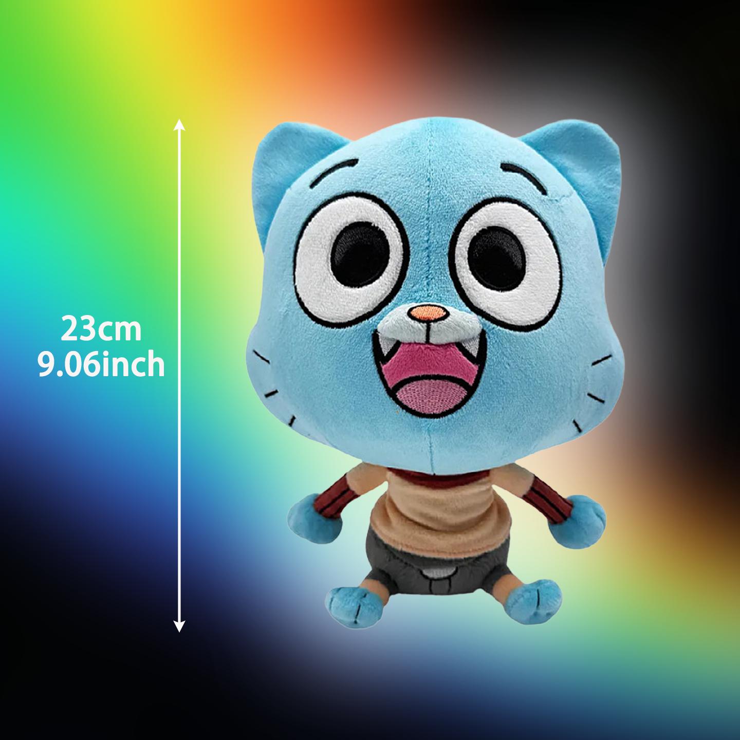 Treasuringu Tawog Pluche Speelgoed Grappige Gumball Anais Darwin Knuffelpop Schattig Cartoonfiguur Pluche Speeltje Verjaardagscadeaus