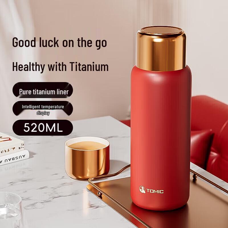 Temeke Smart Temp Display Insulated Tea & Water Bottle