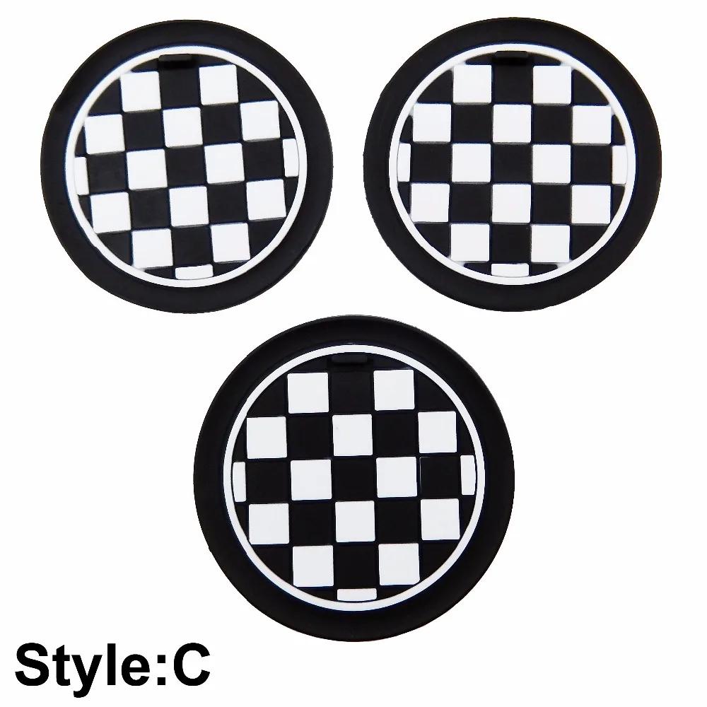Anti-Slip Cup Mat For BMW MINI Cooper S R55 R56 R57 R58 Cup Holder Mat Shockproof Silica Gel Pad NOT FIT R55 R56 2014 Model