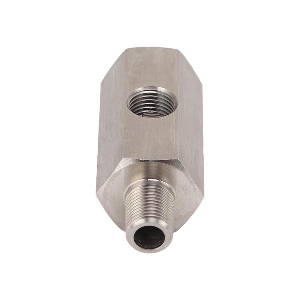 Oil Pressure Sensor Stainless Steel 1 8NPT Oil Pressure Sensor Connector for OE Oil Pressure Transmitter Auto Parts