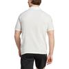 adidas Maglietta Polo Manchester United Tiro 23 a Righe Logo Ricamato Manica Corta Uomo Polo Bianche IA7240