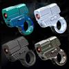 Mini Throwing Shell Bullet Gun Relieve Stress Ring Alloy Metal Finger Gun Decompression Toy For Boy Gift Launch Soft Bullet Play
