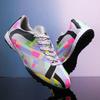 Students nail children and adolescents broken low-top football shoes leather foot shoes men and women artificial turf nail training