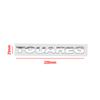 SVLHP1 For Volkswagen VW GTI Golf8 Polo Passat CC Tiguan R32 RLine Bora CC Caddy Touareg 3D ABS Car Trunk Logo Sticker Auto Accessories